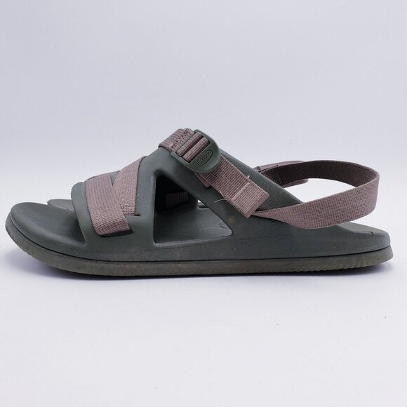 Chaco Chillos Sport Mens Size 11 Adjustable Strap Sandal Moss Green Waterproof - Picture 6 of 10